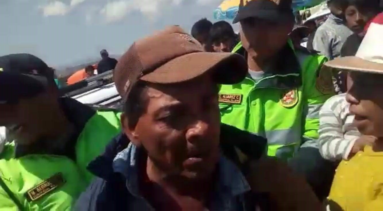 Chilca: Presunto delincuente es salvado de ser alcanzado por justicia popular