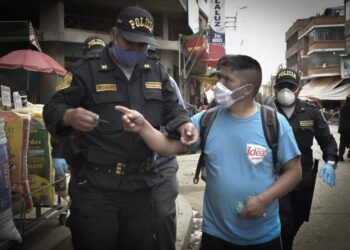 Desde mañana PNP retomará control estricto en mercados y calles huancaínas