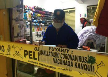 Gamarrita Huanca también reanudó sus actividades comerciales