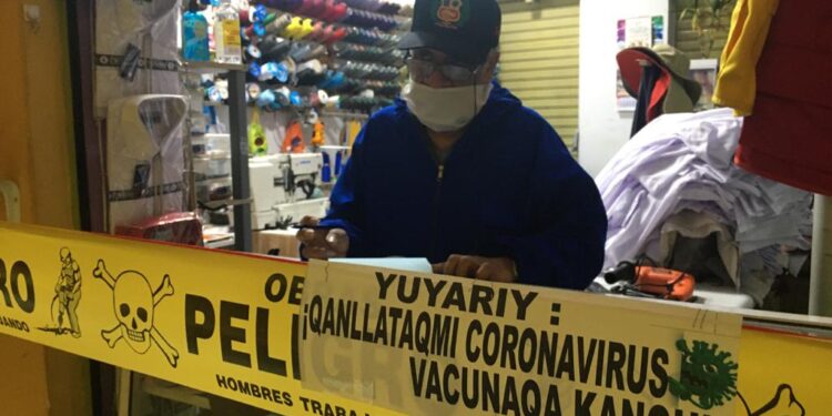 Gamarrita Huanca también reanudó sus actividades comerciales