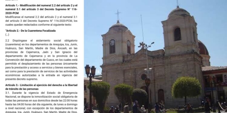 Cuarentena focalizada no ha sido ampliada en Junín oficialmente