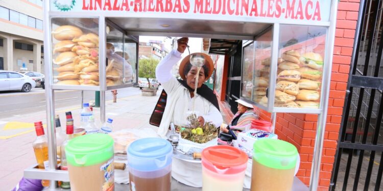 Huancayo: Desde este lunes emolienteros volverán a vender cumpliendo protocolos