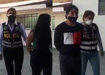 Detienen a sujeto por escupir a policía que lo intervino por agredir a su pareja