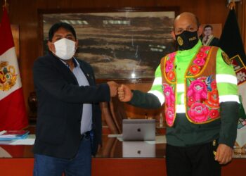 Alcalde de Huancayo anuncia que oficial  PNP en actividad será nuevo gerente de seguridad ciudadana
