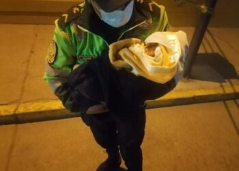 Bebé de cuatro días de nacida fue abandona en un maizal en Huancán