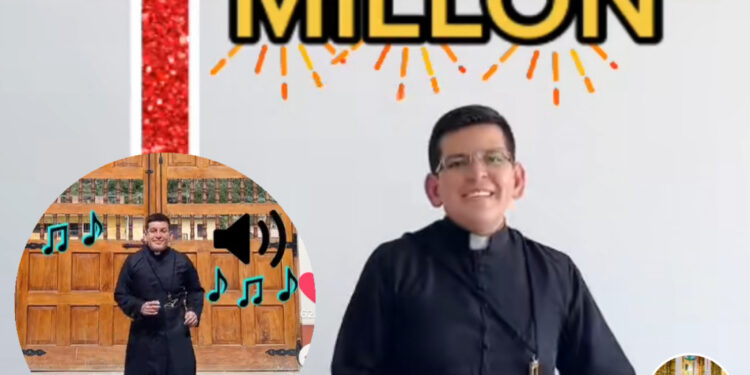 Orcotuna: Sacerdote se vuelve viral entre fieles en TikTok por bailar famoso tema»No Sé» [VIDEO]