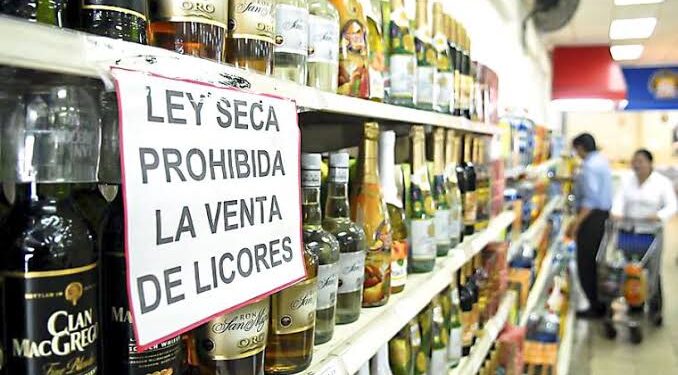 Desde hoy inicia la «Ley Seca» y no respetarla puede llevarte hasta 6 meses a la cárcel