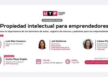 UTP organiza conversatorio virtual“Propiedad intelectual para emprendedores»