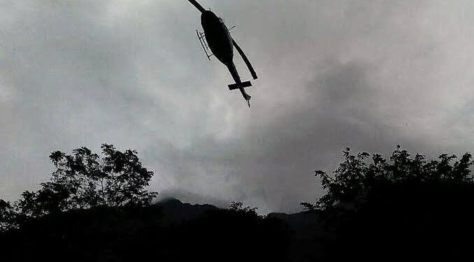 Fallecen los cinco tripulantes del helicóptero de la FAP que cayó en Huarochirí
