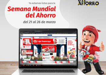 Por semana mundial del ahorro Caja Huancayo participa en feria virtual