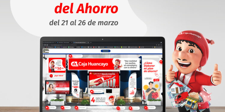 Por semana mundial del ahorro Caja Huancayo participa en feria virtual