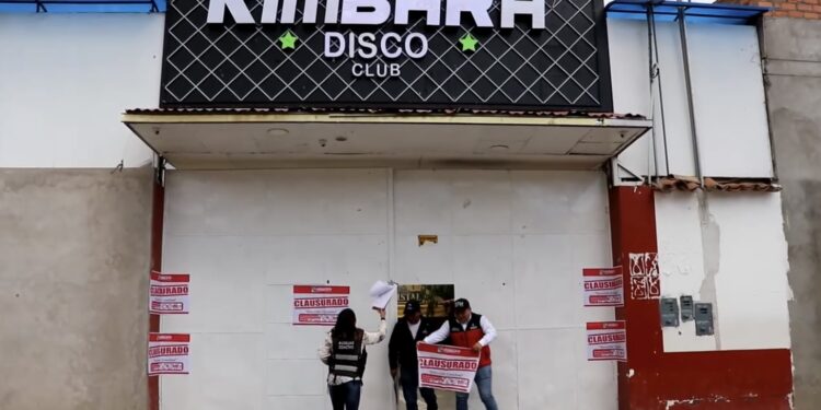 MPH ANUNCIA QUE HARÁ CUMPLIR CLAUSURA DE DISCOTECA KIMBARA CON MEDIDAS DRÁSTICAS