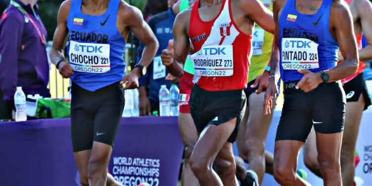 Marchista César Rodríguez se prepara para participar en competencias de Eslovaquia, España y Portugal