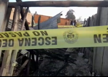 Huancayo: Sujeto incendia la vivienda de su ex pareja por terminar su relación y la deja en la calle junto a sus tres hijos