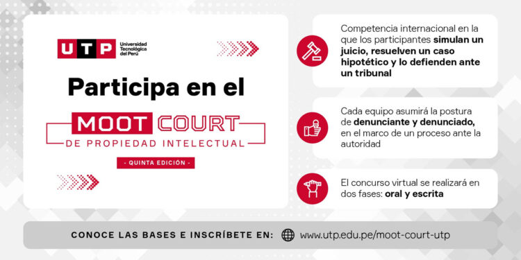 UTP organiza quinta edición del Moot Court de Propiedad Intelectual