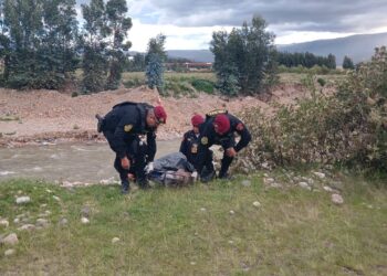 Encuentran muerto en río Shullcas a anciano que se encontraba desaparecido hace cuatro días