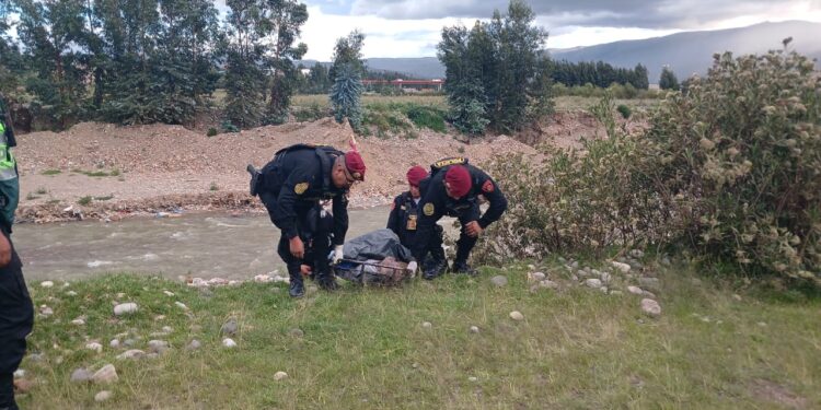 Encuentran muerto en río Shullcas a anciano que se encontraba desaparecido hace cuatro días