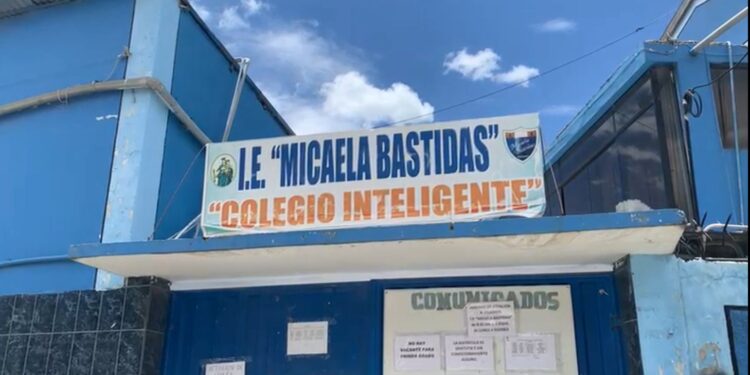 FISCALIA DE CORRUPCIÓN INTERVIENE COLEGIO MICAELA BASTIDAS POR PRESUNTOS COBROS IRREGULARES