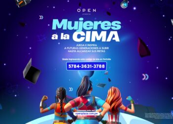 Huancayo: Open plaza anuncia campaña “Mujeres a la Cima” mediante juego Fortnite