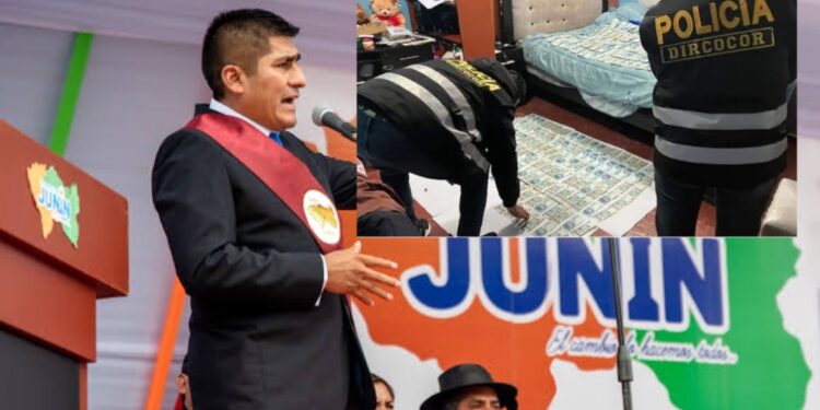 Huancayo: Encuentran 80 mil soles y arma de fuego en allanamiento de GRJ y viviendas vinculadas a gobernador Zósimo Cárdenas