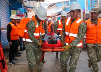 Simulacro de sismo: 976 fallecidos y 2666 heridos dejó sismo de magnitud 8 en la región Junín