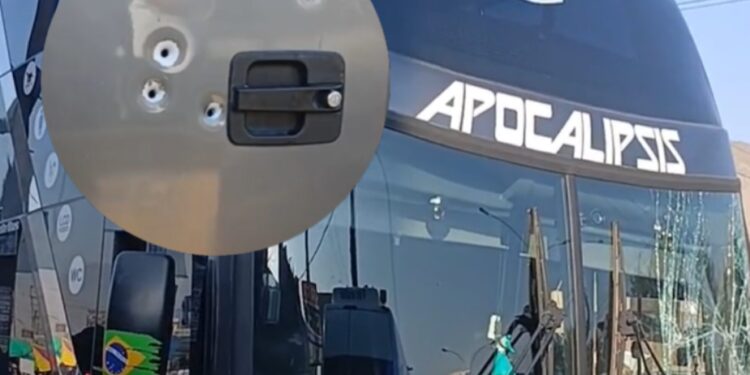 Delincuentes atacan a balazos bus interprovincial que iba de Lima a Huancayo y hieren al conductor
