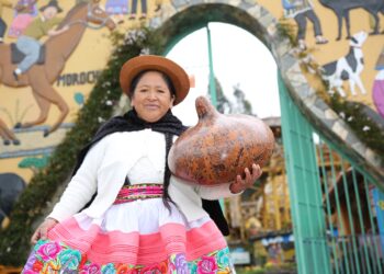 Artesanos de Cochas Chico celebran 12 años de aniversario de declaración de patrimonio cultural de la nación del Mate Burilado