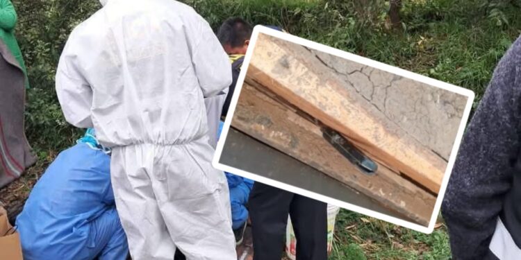 Encuentran cuchillo que habría sido usado en crimen de joven madre en Muquiyauyo