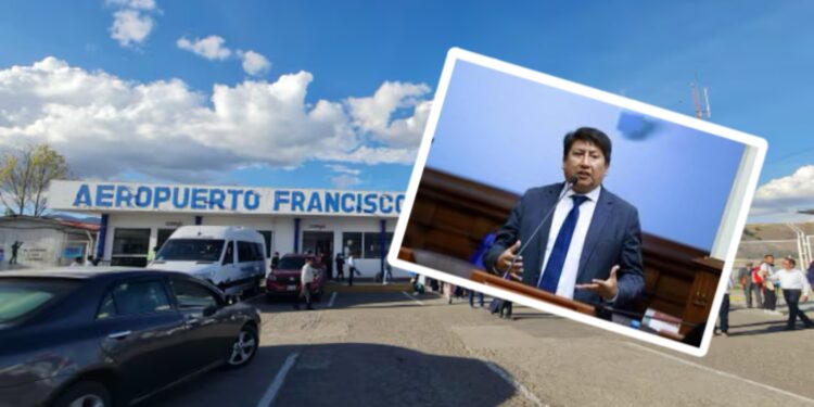 Tras retrasos en el aeropuerto de Jauja, congresista Cerrón anuncia que impulsará ley del aeropuerto de Orcotuna por insistencia