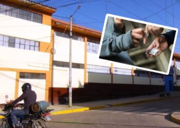 Denuncian venta de drogas en los exteriores del  colegio José Carlos Mariátegui