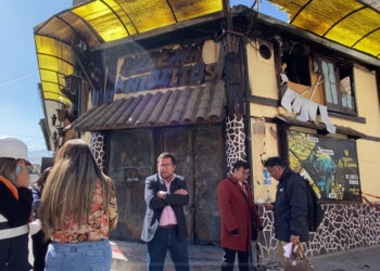 No será demolido: cerco perimétrico de la peña ‘Antojitos’ se conservará pese a daños por incendio