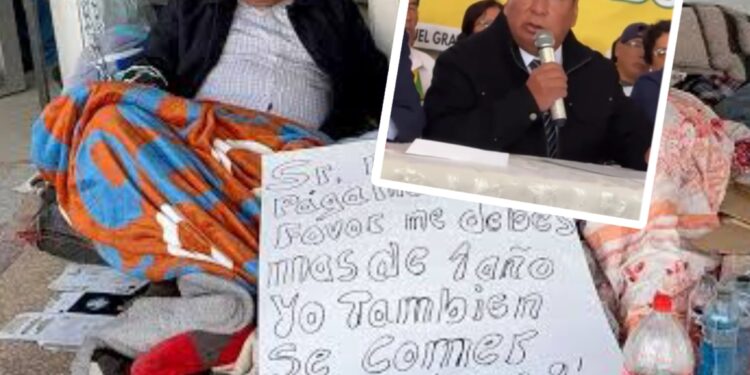 El Tambo: Tras huelga de hambre, alcalde Llallico promete pagar deuda millonaria a proveedor