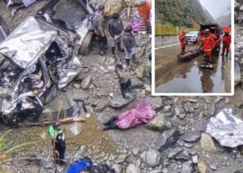 Tarma de luto tras nuevo accidente: siete muertos, entre ellos dos niños, al caer camioneta al río