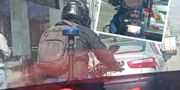 Grave denuncia: moto del municipio habría sido utilizada para fines personales