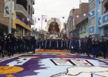 Desde mañana inician las procesiones del Señor de los Milagros y se aplicará plan de desvío vehicular en Huancayo