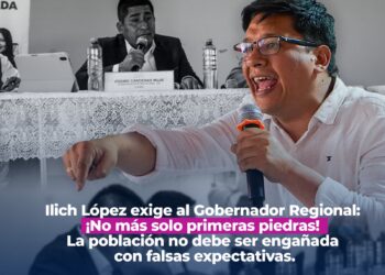 Fiscalización en Junín: piden al gobernador Cárdenas rendir cuentas por retrasos en proyectos