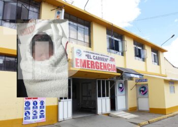 Bebé resulta con corte en la cabeza durante cesárea en el Hospital El Carmen: familia denuncia negligencia médica