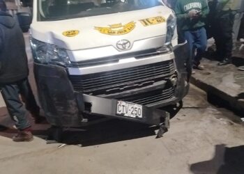 Combi que embistió a tres ciudadanos en puesto de comida de Chilca tenía SOAT privado y no contaba con autorización para circulación