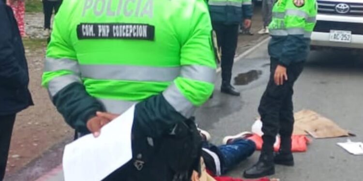 Matahuasi: peatón muere tras ser atropellado y conductor escapa sin auxiliarlo