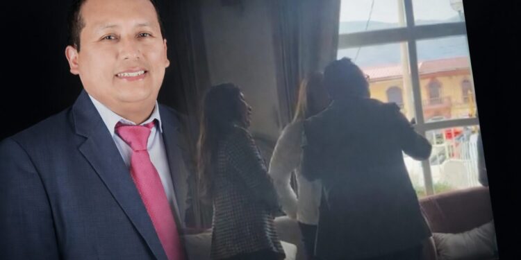 Gerente de Transporte de Huancayo es vinculado a actividad proselitista en pleno horario laboral