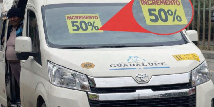 Transportistas evalúan posible alza de pasajes ante incremento del combustible