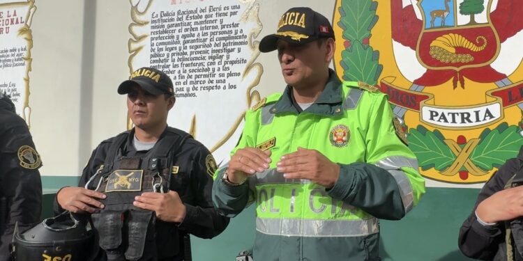Jefe policial de Junín es suspendido de su cargo tras difundirse video durante operativo en protesta