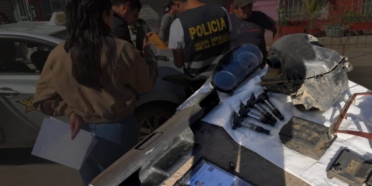 Caen presuntos integrantes de “Los Matacarros de Chilca”: habrían extorsionado a víctimas para devolver autopartes robadas