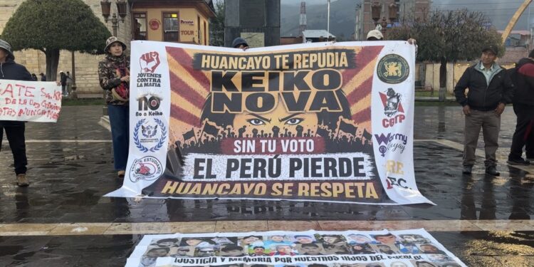 TRAS ANUNCIO DE MITIN DE KEIKO EN HUANCAYO, ANUNCIAN MOVILIZACIÓN