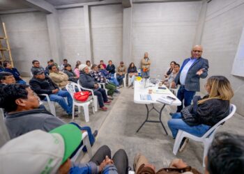 Rafael Meza promete destrabar obras y garantizar continuidad de inversiones en El Tambo