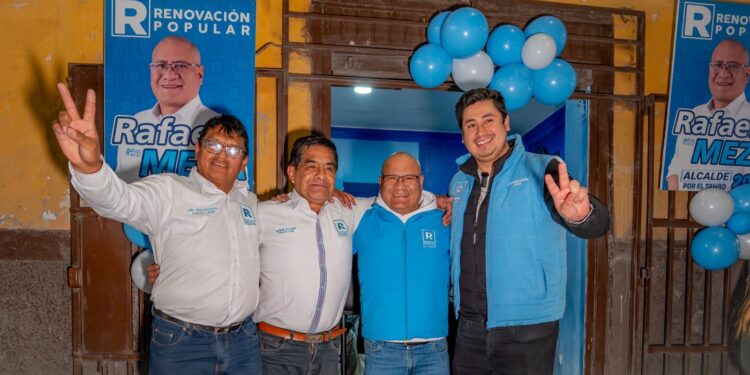 Rafael Meza inaugura centro de atención ciudadana y abre diálogo directo con vecinos de El Tambo