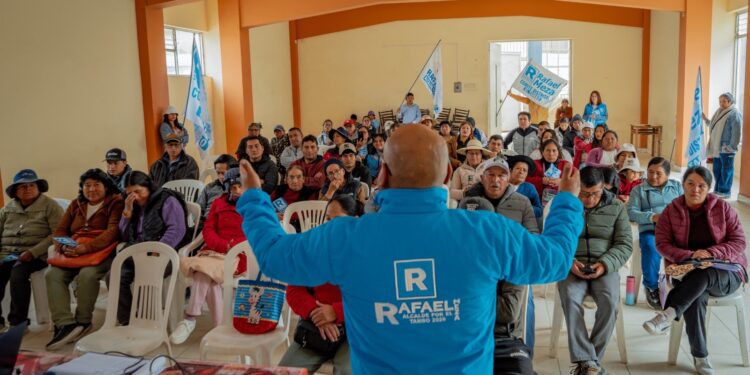 RAFAEL MEZA PROPONE CERRAR BRECHAS HISTÓRICAS EN AZA CON OBRAS DE SANEAMIENTO, VÍAS Y SERVICIOS BÁSICOS