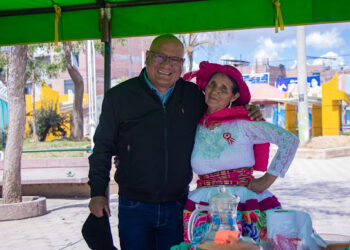 RAFAEL MEZA PARTICIPA EN CONCURSO DE PLATOS TÍPICOS POR ANIVERSARIO DE JUSTICIA, PAZ Y VIDA