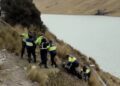 CONDUCTOR MUERE AHOGADO TRAS CAER CON SU CAMIONETA A LA LAGUNA HUASCACOCHA