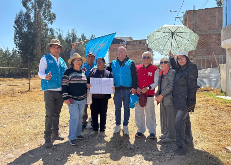 Rafael Meza plantea obras de saneamiento, seguridad y limpieza para Urpaycancha